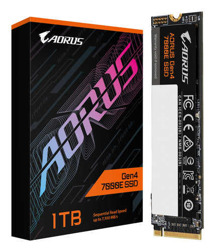 GIGABYTE AORUS Gen4 7000E 1 TB M.2 PCI Express 4.0 NVMe 3D TLC NAND