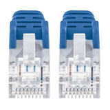 Intellinet 745765 networking cable Blue 0.15 m Cat6a U/UTP (UTP)