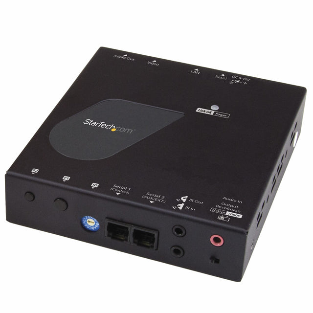 StarTech.com 4K HDMI over IP Receiver for ST12MHDLAN4K, IP Extender with Video Control App, Support for AVoIP Video Wall - TAA