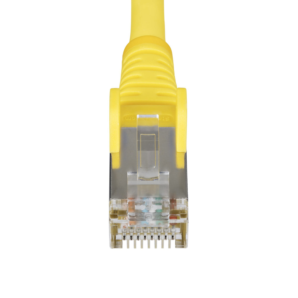 StarTech.com 6ft Yellow CAT6a Ethernet Cable, Snagless RJ45, 10GbE, 100W PoE++, S/FTP, LSZH, 27AWG Pure Bare Copper Wire, 500MHz, Shielded Network Patch Cord w/Strain Reliefs, Individually Tested/ETL Verified