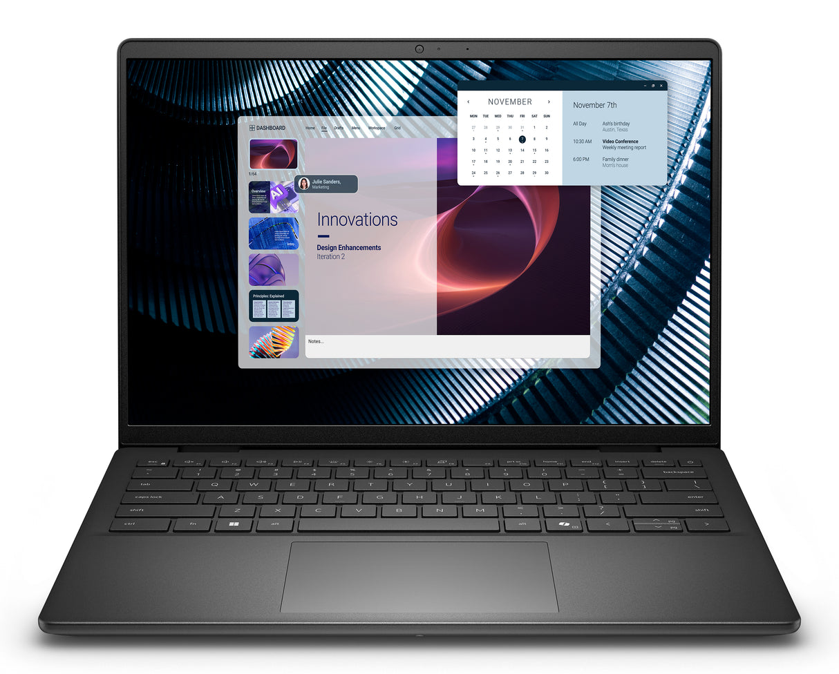 DELL Pro 14 Essential PV14250 Intel Core 5 120U Laptop 35.6 cm (14") Full HD+ 16 GB DDR5-SDRAM 512 GB SSD Wi-Fi 6 (802.11ax) Windows 11 Pro US English Black