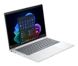 HP EliteBook 8 G1i Next Gen AI PC Copilot+ PC Intel Core Ultra 7 265U Laptop 35.6 cm (14") Touchscreen WUXGA 64 GB LPDDR5x-SDRAM 1 TB SSD Wi-Fi 6E (802.11ax) Windows 11 Pro Silver