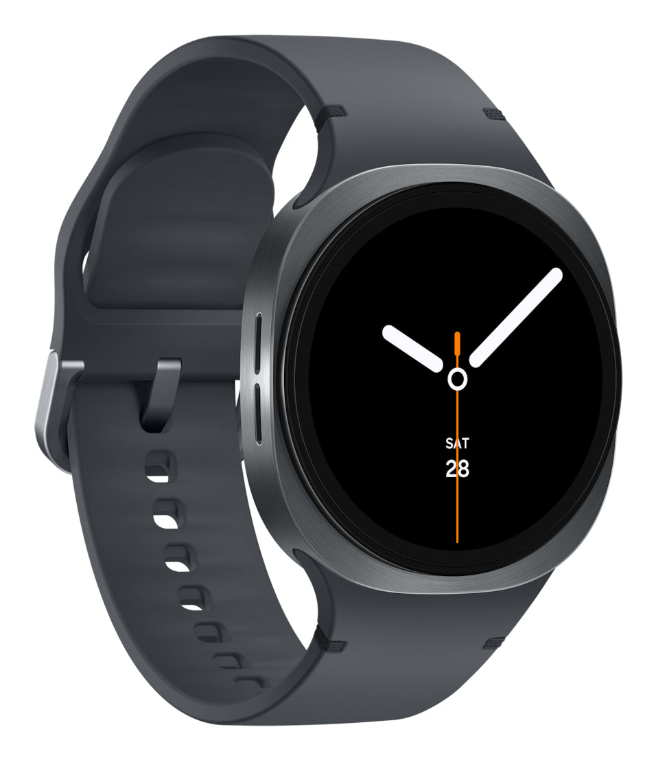 Samsung Galaxy Watch8 3.3 cm (1.3") AMOLED 40 mm Digital 438 x 438 pixels Touchscreen 4G Graphite Wi-Fi GPS (satellite)