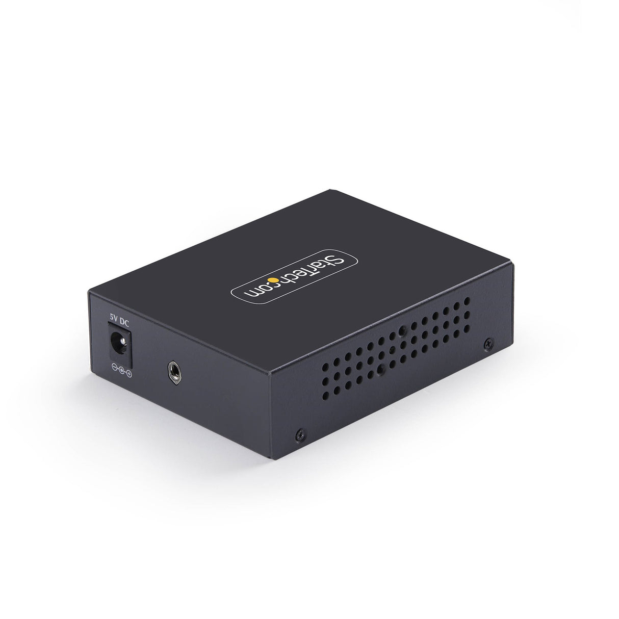 StarTech.com 10GbE Open SFP+ Fiber Media Converter, Standalone 10 Gigabit Ethernet RJ-45 to 10GBASE-X SFP+, Single-Mode / Multi-Mode, 16K Jumbo Frames - TAA
