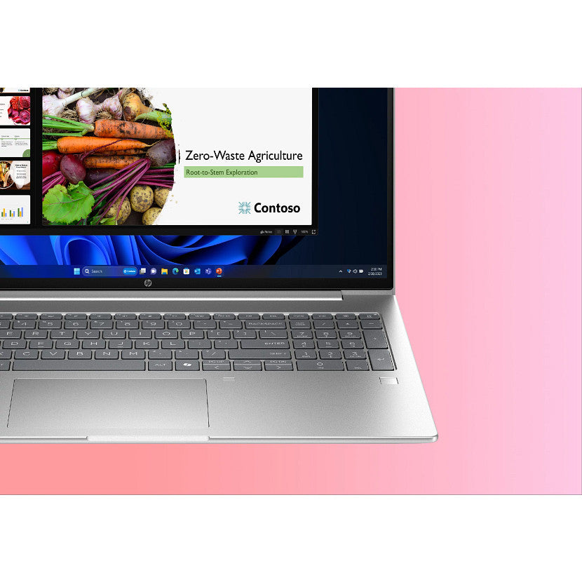 HP ProBook 4 G1i AI PC Wolf Pro Security Edition Intel Core Ultra 5 225U Laptop 40.6 cm (16") WUXGA 24 GB DDR5-SDRAM 512 GB SSD Wi-Fi 6E (802.11ax) Windows 11 Pro Silver