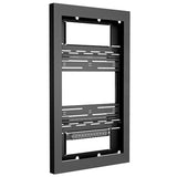 Chief ImpactTM On-Wall Kiosk with Protective Glass - Portrait 43 Inch Black