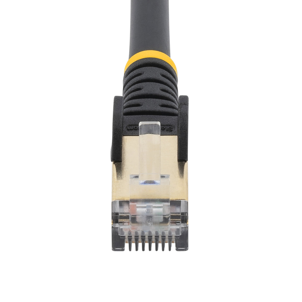 StarTech.com 20ft CAT6a Ethernet Cable - 10 Gigabit Shielded Snagless RJ45 100W PoE Patch Cord - 10GbE STP Network Cable w/Strain Relief - Black Individually Tested/Wiring is UL Certified/TIA