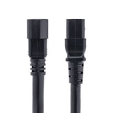 StarTech.com 6ft (1.8m) Heavy Duty Power Cord, C14 to C19, 15A 250V, 14AWG, Heavy Gauge PDU Power Cable, Replacement Server Power Cable, AC Power Cord, TAA Compliant, UL Listed
