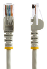 StarTech.com Cat5e Patch Cable with Snagless RJ45 Connectors - 100 ft, Gray