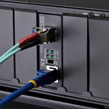 StarTech.com Single-Mode (SM) LC Fiber Media Converter for 10/100/1000 Networks, Standalone Gigabit Ethernet to Fiber Converter, 20km - TAA