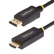 StarTech.com 10ft (3m) DisplayPort to HDMI Adapter Cable, 4K 60Hz with HDR, DP to HDMI 2.0b, Active Video Converter, DisplayPort Desktop to HDMI Monitor