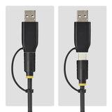 StarTech.com USB-C/USB-A to M.2 NVMe Dock Adapter, 10Gbps, Tool-Free External M.2 NVMe SSD Reader, B+M/M-Key