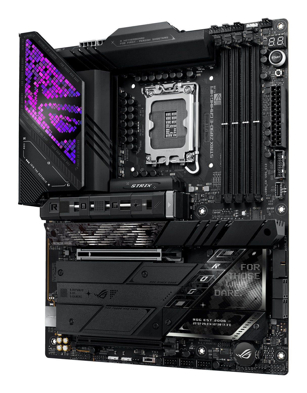 ASUS ROG STRIX Z890-E GAMING WIFI Intel Z890 LGA 1851 (Socket V1) ATX