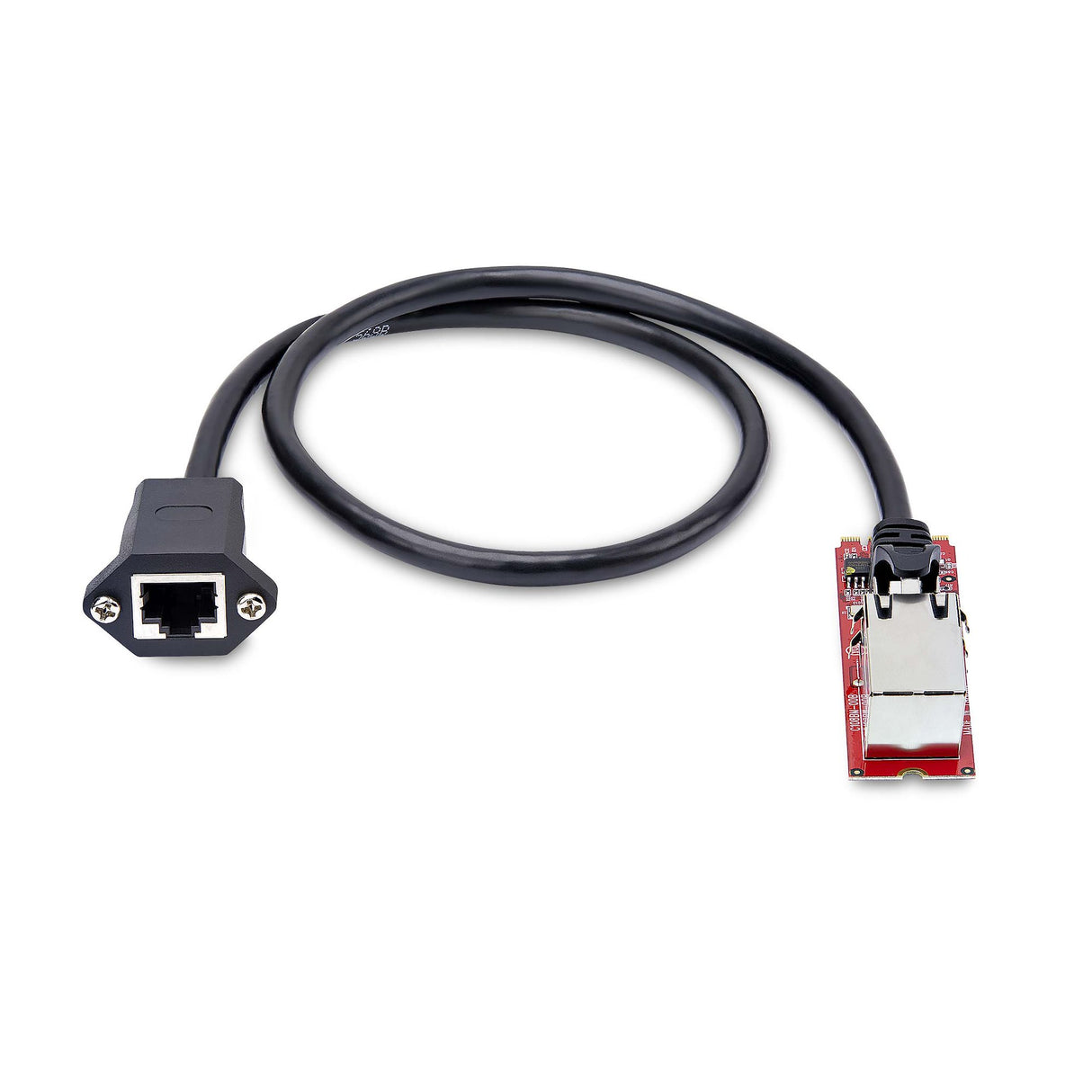 StarTech.com 1-Port 2.5GbE M.2 2280 Network Card, Multi-Gigabit Speeds (2.5G/1G/100M/10M), NBASE-T (802.3bz) NIC, M.2 B+M Key, PCIe Ethernet Interface, For SFF/Desktop PCs - TAA