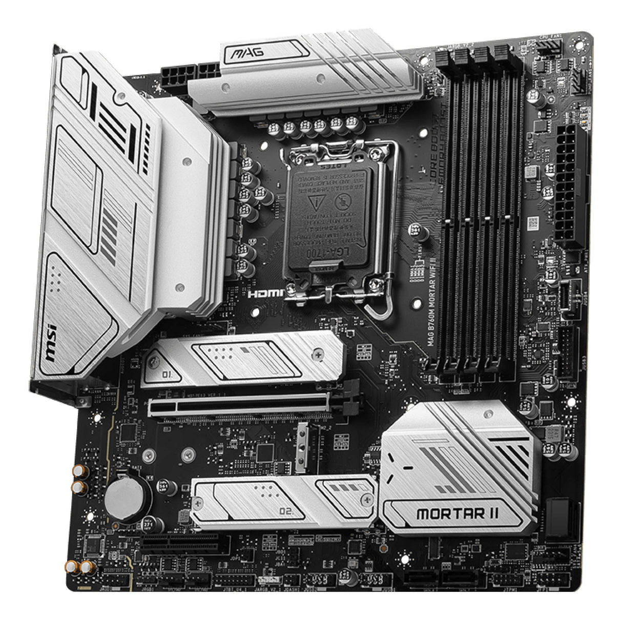 MSI MAG B760M MORTAR WIFI II DDR5 Intel B760 LGA 1700 micro ATX