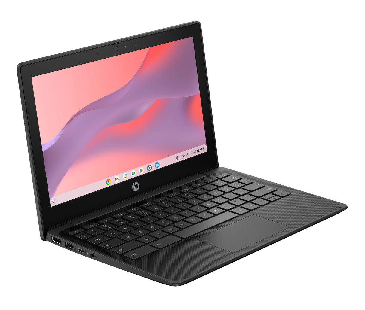 HP Fortis G1m MediaTek Kompanio 520 Laptop 29.5 cm (11.6") HD 4 GB LPDDR4x-SDRAM 32 GB eMMC Wi-Fi 6 (802.11ax) ChromeOS Black