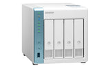 QNAP TS-431P3 NAS Tower Annapurna Labs Alpine AL-314 4 GB DDR3 0 TB QNAP Turbo System Turquoise, White