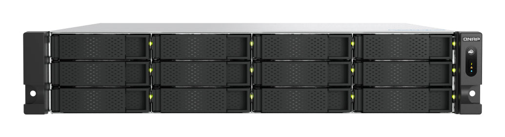 QNAP TS-H1277AXU-RP NAS Rack (2U) AMD Ryzen™ 5 16 GB DDR5 0 TB QuTS hero Black