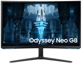 Samsung LS32BG852NNXGO computer monitor 81.3 cm (32") 3840 x 2160 pixels 4K Ultra HD LCD Black, White