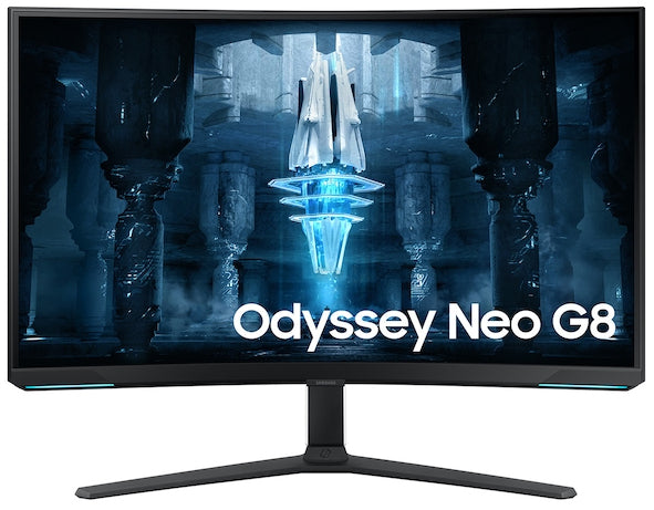 Samsung LS32BG852NNXGO computer monitor 81.3 cm (32") 3840 x 2160 pixels 4K Ultra HD LCD Black, White
