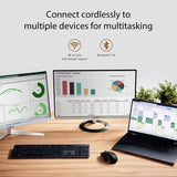 ASUS MD200 /BK mouse Office Ambidextrous RF Wireless + Bluetooth Optical 4200 DPI