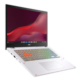 ASUS Chromebook Vibe CX34 Flip CX3401FBA-DS31T-CB Intel® Core™ i3 i3-1215U 35.6 cm (14") Touchscreen WUXGA 8 GB LPDDR4x-SDRAM 128 GB SSD Wi-Fi 6E (802.11ax) ChromeOS White