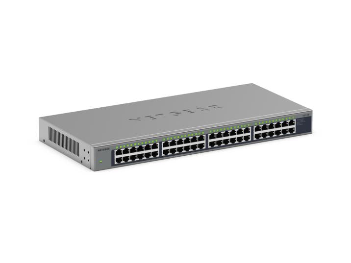 NETGEAR GS748 Unmanaged Gigabit Ethernet (10/100/1000) Grey