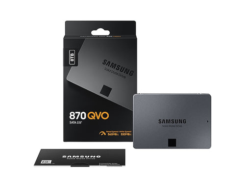 Samsung 870 QVO 8 TB 2.5" Serial ATA III V-NAND MLC