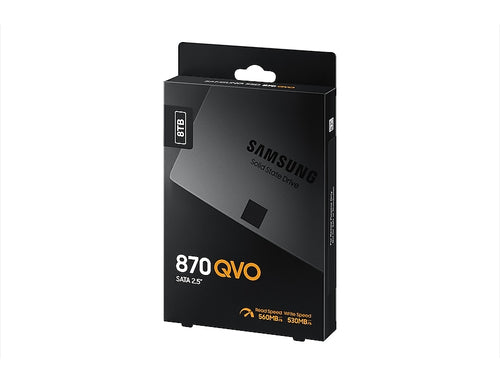 Samsung 870 QVO 8 TB 2.5" Serial ATA III V-NAND MLC