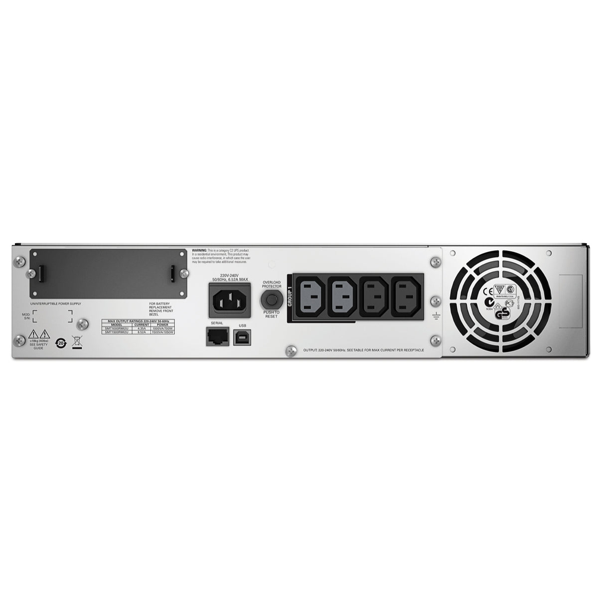 APC Smart-UPS uninterruptible power supply (UPS) Line-Interactive 4 AC outlet(s)