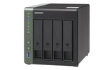 QNAP TS-431X3 NAS Tower Annapurna Labs AL314 4 GB DDR3 0 TB QNAP Turbo System Black