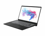 MSI Modern 14 B10RBSW-451CA Intel® Core™ i7 i7-10510U Laptop 35.6 cm (14") Full HD 16 GB DDR4-SDRAM 512 GB SSD NVIDIA GeForce MX350 Wi-Fi 5 (802.11ac) Windows 10 Home Black