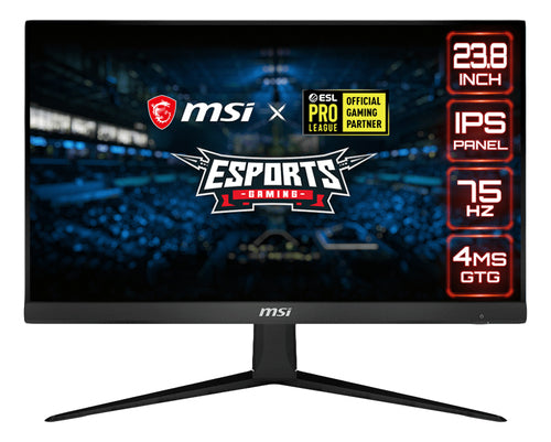 MSI Optix G241V computer monitor 60.5 cm (23.8") 1920 x 1080 pixels Full HD LCD Black