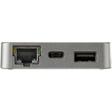StarTech.com USB-C Multiport Adapter - USB 3.1 Gen 2 Type-C Mini Dock - USB-C to 4K HDMI or 1080p VGA Video - 10Gbps USB-A USB-C, GbE - Portable Travel Laptop Dock - Works w/Thunderbolt 3