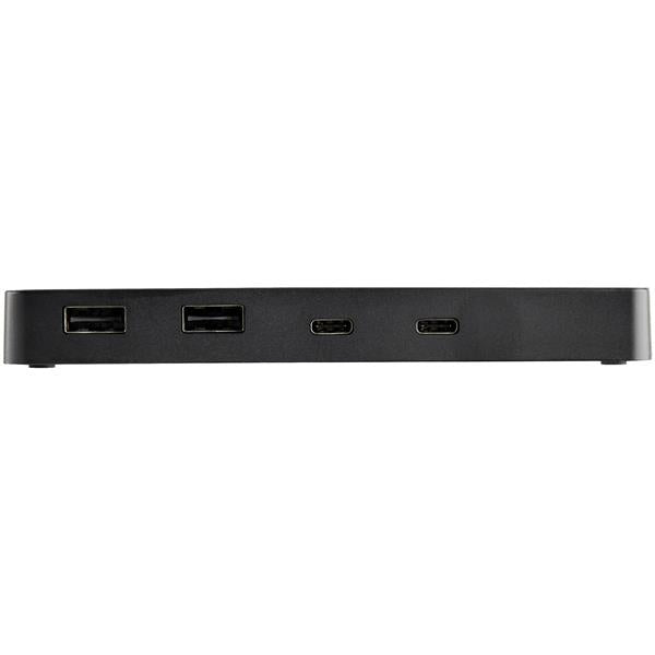 StarTech.com 2 Port USB C KVM Switch - 4K 60Hz HDMI - Compact Dual Port UHD USB Type C Desktop Mini KVM Switch with USB C Cables - Bus Powered - MacBook iPad Pro ThinkPad IdeaPad EliteBook - TAA