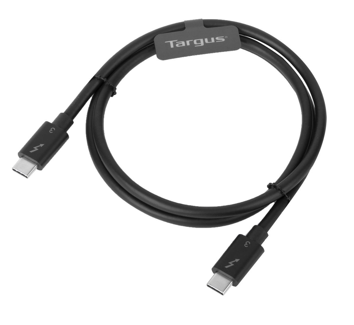 Targus ACC1128GLX USB cable Thunderbolt 3 0.8 m USB C Black