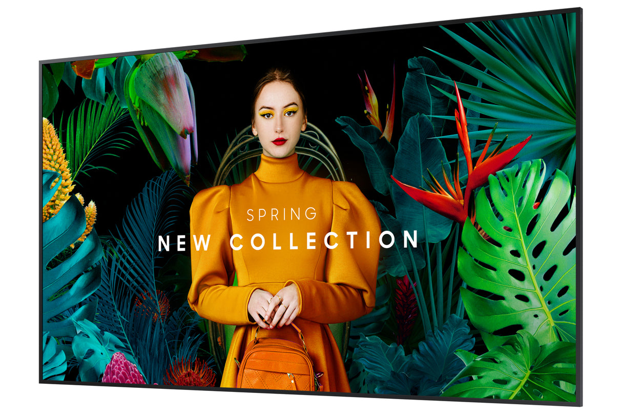 Samsung QH98C Digital signage flat panel 2.49 m (98") LCD Wi-Fi 700 cd/m² 4K Ultra HD Black Tizen 7.0 24/7