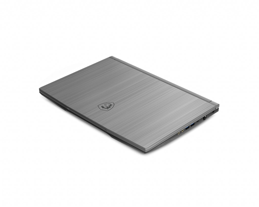 MSI Workstation WF65 10TI-444 laptop Intel® Core™ i7 i7-10750H Mobile workstation 39.6 cm (15.6") Full HD 16 GB DDR4-SDRAM 512 GB SSD NVIDIA Quadro T1000 Wi-Fi 6 (802.11ax) Windows 10 Pro Grey