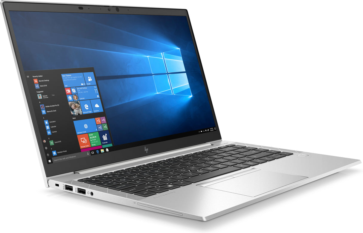 HP EliteBook 840 G7 Intel® Core™ i7 i7-10610U Ultraportable 35.6 cm (14") Touchscreen Full HD 16 GB DDR4-SDRAM 512 GB SSD Wi-Fi 6 (802.11ax) Windows 10 Pro Silver