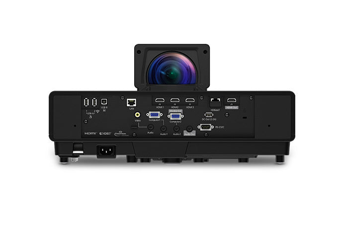 Epson PowerLite 805F Ultra short throw projector 5000 ANSI lumens 3-Chip DLP WXGA (1366x768) Black