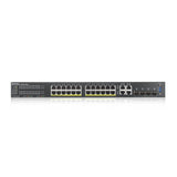 Zyxel GS2220-28HP-EU0101F network switch Managed L2 Gigabit Ethernet (10/100/1000) Power over Ethernet (PoE) Black