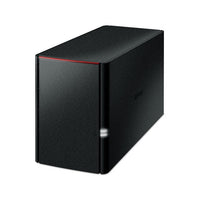 Buffalo LinkStation 220 NAS Desktop Marvell Armada 370 0.256 GB DDR3 12 TB HDD Black