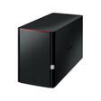 Buffalo LinkStation 220 NAS Desktop Marvell Armada 370 0.256 GB DDR3 12 TB HDD Black