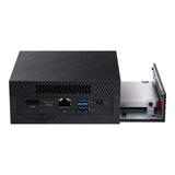 ASUS PN PN62S-B5287ZD0 PC/workstation Intel® Core™ i5 i5-10210U 8 GB DDR4-SDRAM 256 GB SSD Windows 10 Pro Mini PC Black