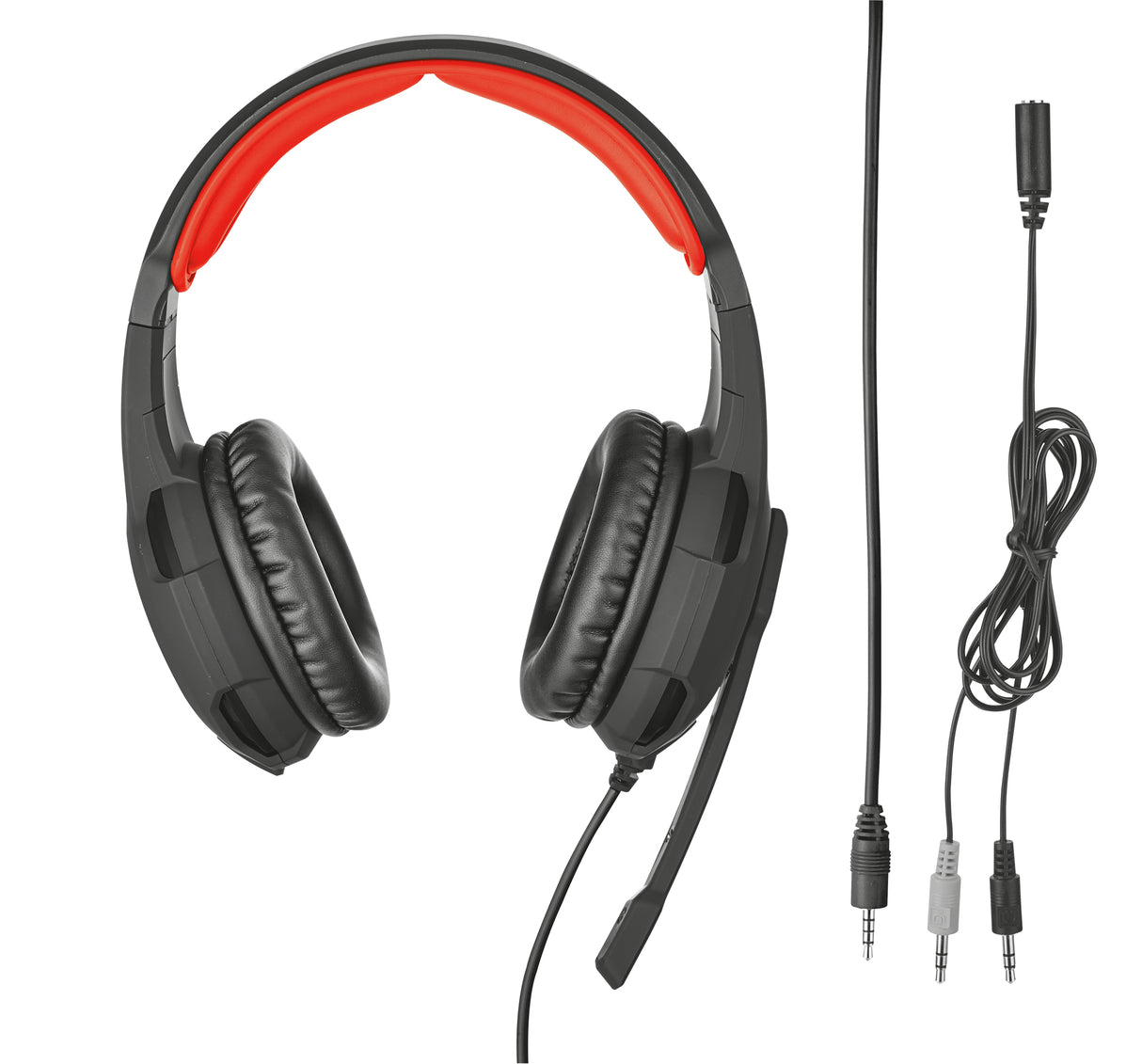 Trust GXT 784 Headset Wired Head-band Gaming Black, Red