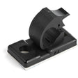 StarTech.com 100 Adhesive Cable Management Clips Black - Network/Ethernet/Office Desk/Computer Cord Organizer - Sticky Cable/Wire Holders - Nylon Self Adhesive Clamp UL/94V-2 Fire Rated - TAA