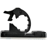 StarTech.com 100 Adhesive Cable Management Clips Black - Network/Ethernet/Office Desk/Computer Cord Organizer - Sticky Cable/Wire Holders - Nylon Self Adhesive Clamp UL/94V-2 Fire Rated - TAA