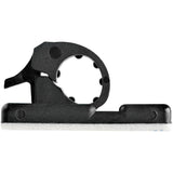 StarTech.com 100 Adhesive Cable Management Clips Black - Network/Ethernet/Office Desk/Computer Cord Organizer - Sticky Cable/Wire Holders - Nylon Self Adhesive Clamp UL/94V-2 Fire Rated - TAA