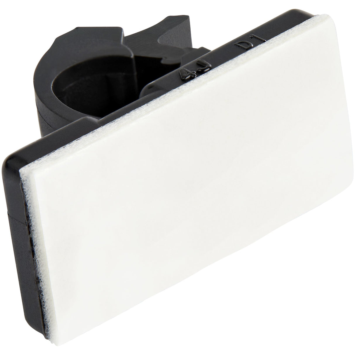 StarTech.com 100 Adhesive Cable Management Clips Black - Network/Ethernet/Office Desk/Computer Cord Organizer - Sticky Cable/Wire Holders - Nylon Self Adhesive Clamp UL/94V-2 Fire Rated - TAA