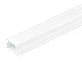 StarTech.com Solid Cable Management Raceway with Adhesive Tape & Cover, 3/4"(19mm)W x 1/2"(13mm)H - 6ft(1.8m) length, PVC Network/Power Cord Hider Kit - Wall Wire Duct System, UL Listed - TAA